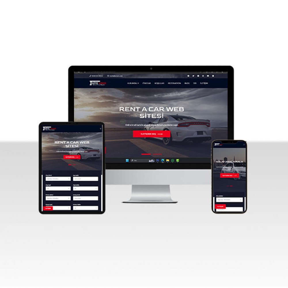 Rent A Car Web Paketi - Beste