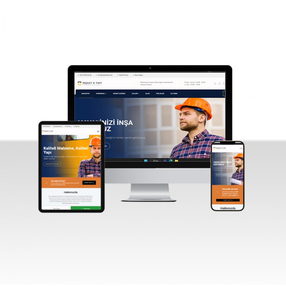 İnşaat / Yapı Web Paketi Yako