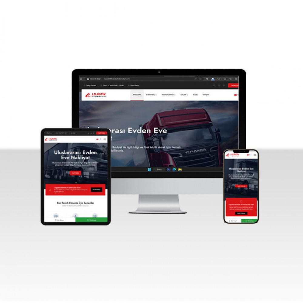 Nakliyat / Lojistik Web Paketi Doss