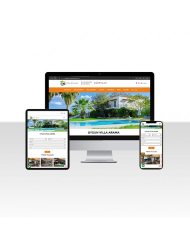 Villa Kiralama Web Sitesi Paketi