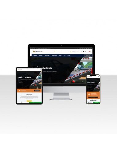 Yol Yardım / Çekici Web Sitesi Paketi