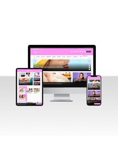 Kadın Haber ve Blog Sitesi Yazılımı