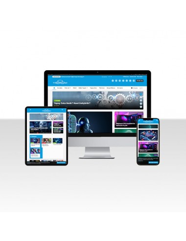 Teknoloji Haber ve Blog Web Paketi