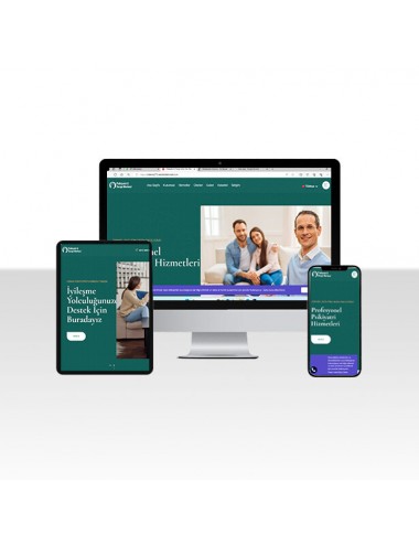 Psikiyatri ve Terapi Merkezi Web Sitesi