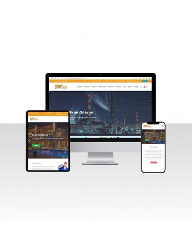 Elektrik ve Enerji Firması Sitesi Paketi