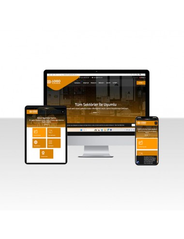 Dış Ticaret ve Danışmanlık Hazır Web Sitesi Paketi - Güneş