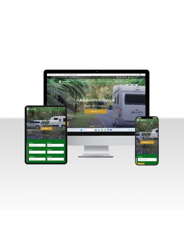 Karavan Kiralama Şirketi Web Sitesi Paketi - Kamping