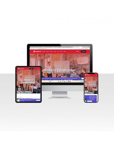 Proje ve Danışmanlık Kurumsal Firma Web Sitesi Paketi - Yıldız