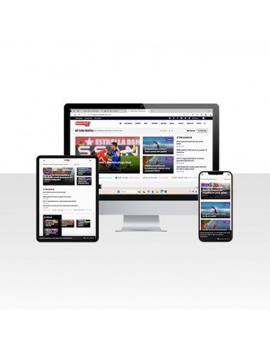Profesyonel Haber Ajansı Web Sitesi Paketi - ProMag