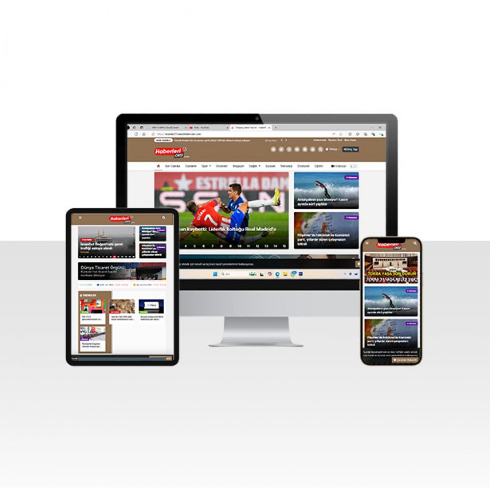 Profesyonel Haber Ajansı Web Sitesi Paketi - ProNews