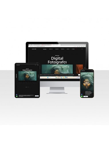 Kreatif Medya ve Fotoğrafçılık Web Sitesi Paketi - Kivi