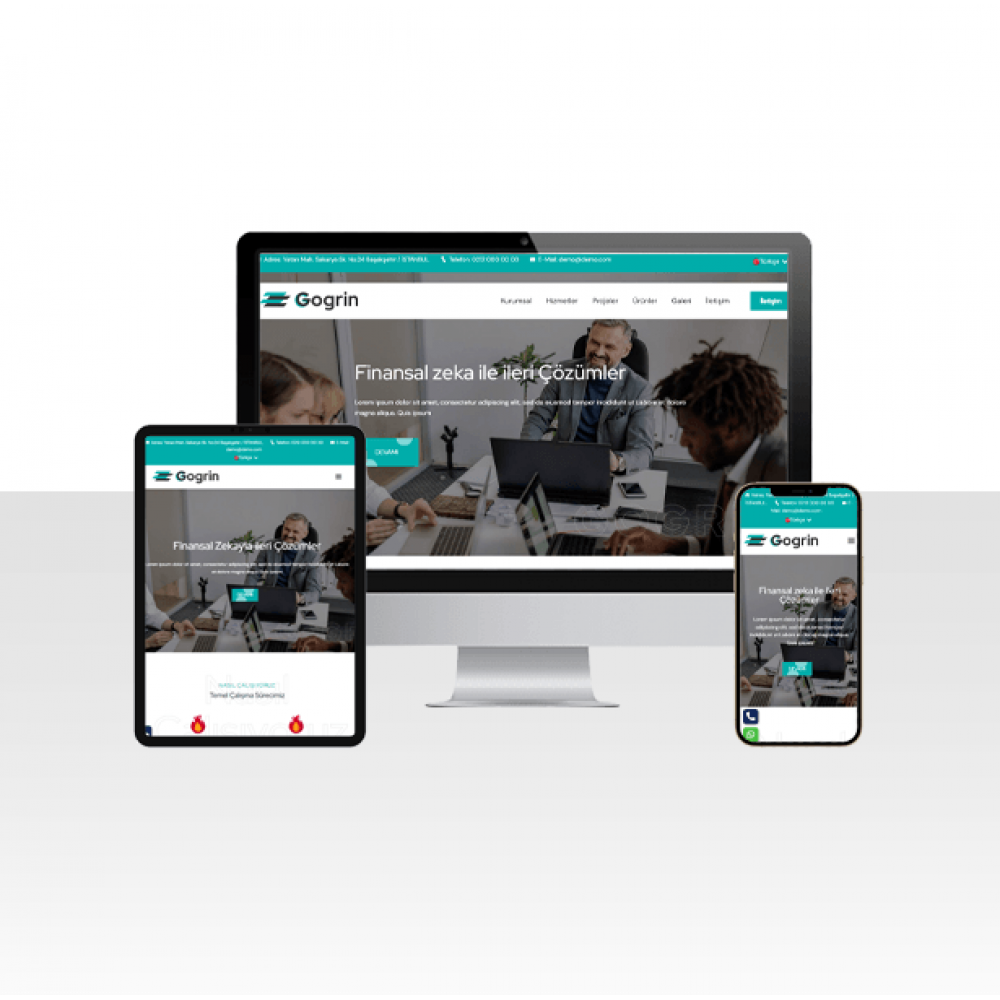Genel Kurumsal Hazır Web Sitesi Paketi - Kolony
