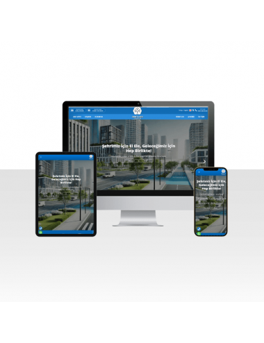 Belediye, Köy, İlçe ve Şehir Tanıtımı Web Sitesi Paketi - Mega