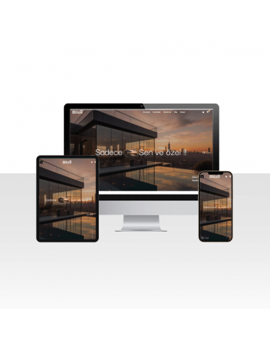 Ürün Satışı Özellikli İnşaat ve Mimarlık Web Sitesi - Bliize